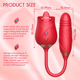 2.0 Vibe Sucking Tongue And Dildo Vibrator